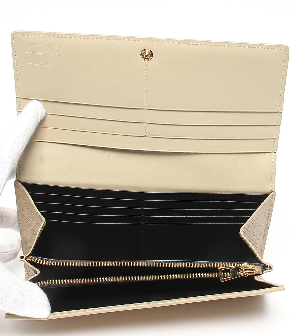 Loewe Long Wallet Black